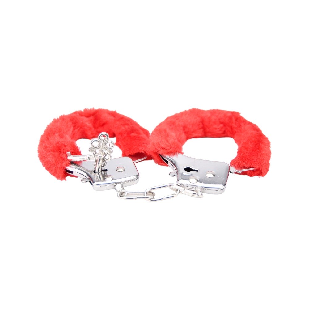n11851-bound-to-play-heavy-duty-furry-handcuffs-red-2