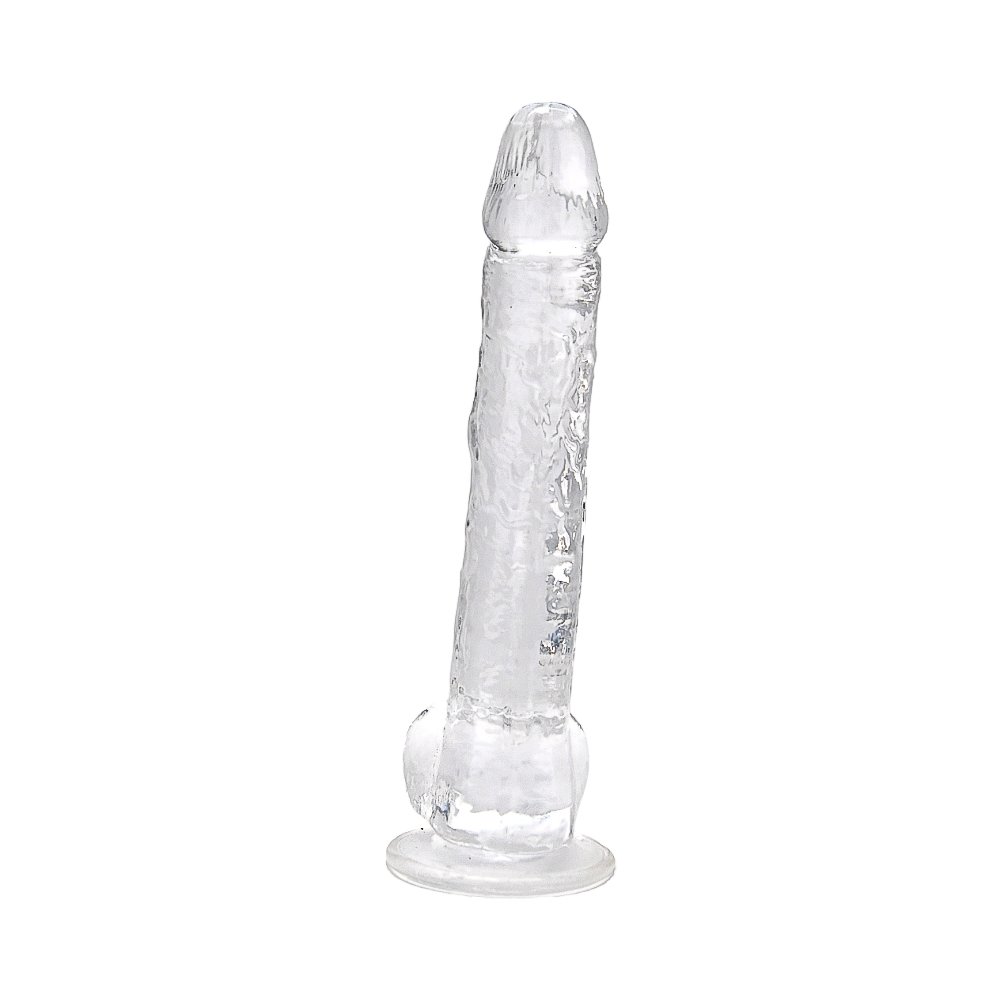 n12189-loving-joy-11-inch-dildo-with-balls-clear-3