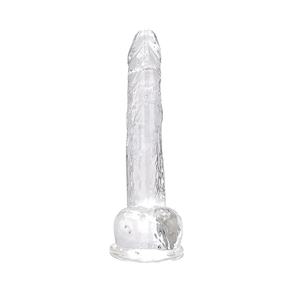 n12189-loving-joy-11-inch-dildo-with-balls-clear
